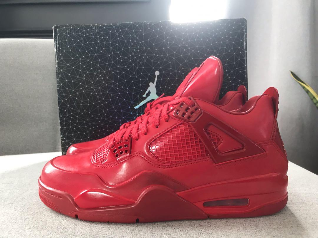 Jordan 4 11lab4 top red