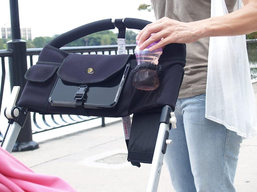 Baby Beehavin' Stroller DVD Player Holder & Pouch Organiser (Category: Other Baby Bathing & Changing Needs) located in Pasay City. Submitted by jen.pen (Listing ID 1163768721, Image 2). Description: Baby Beehavin' Stroller DVD Player Holder & Pouch Organiser Mesh Bottle Holder and Cell Phone Holder Protective DVD Player Cover and 5 DVD Disc Pockets Expandable Trash Bag Convenient Key Ring Strong Elastic Bands and Extra Storage Pockets.