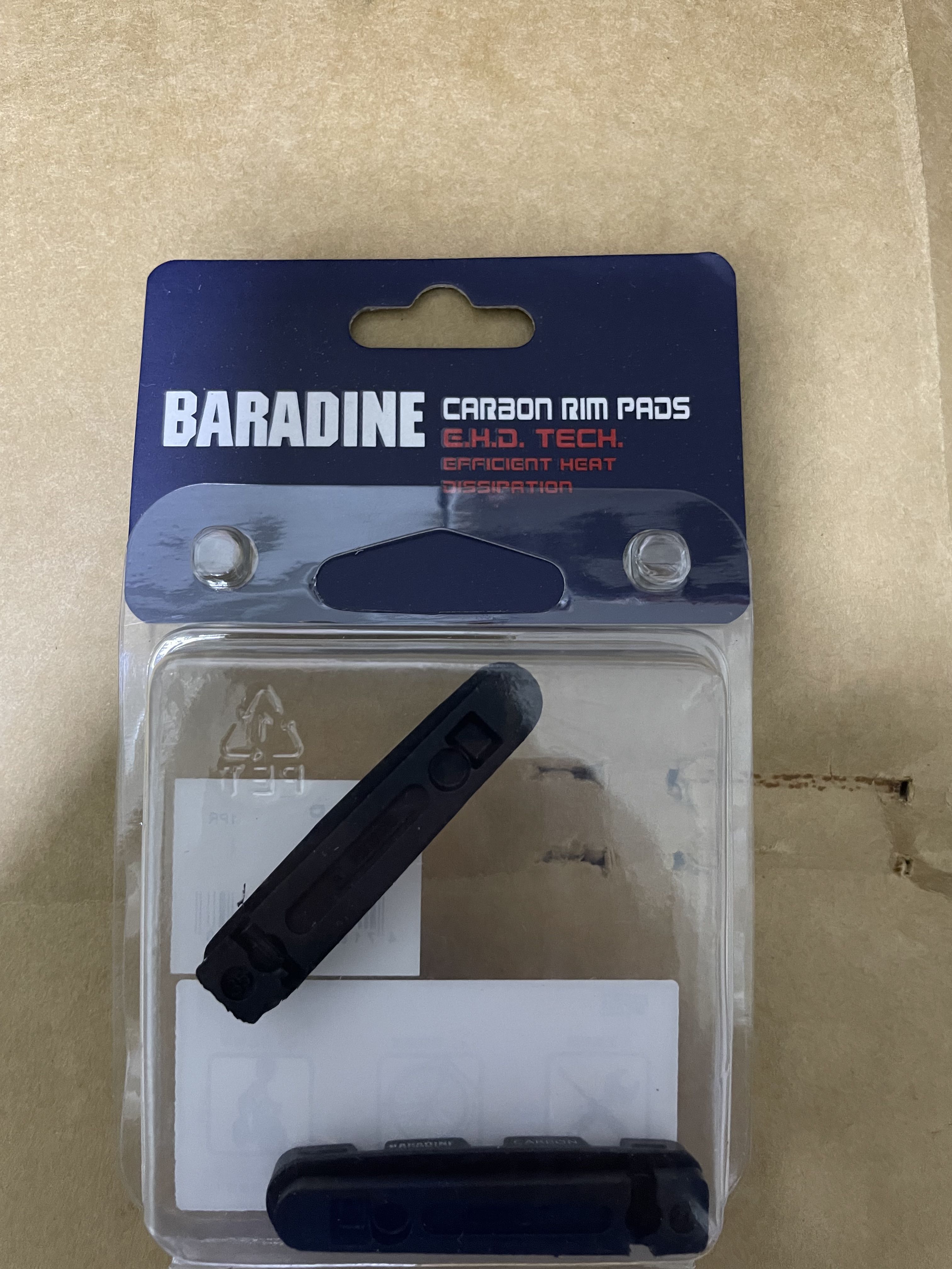 baradine brake pads carbon