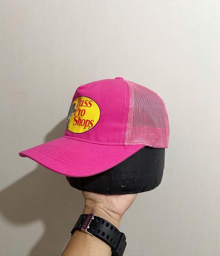Bass Pro Shops pink cap, Men's Fashion, Watches & Accessories