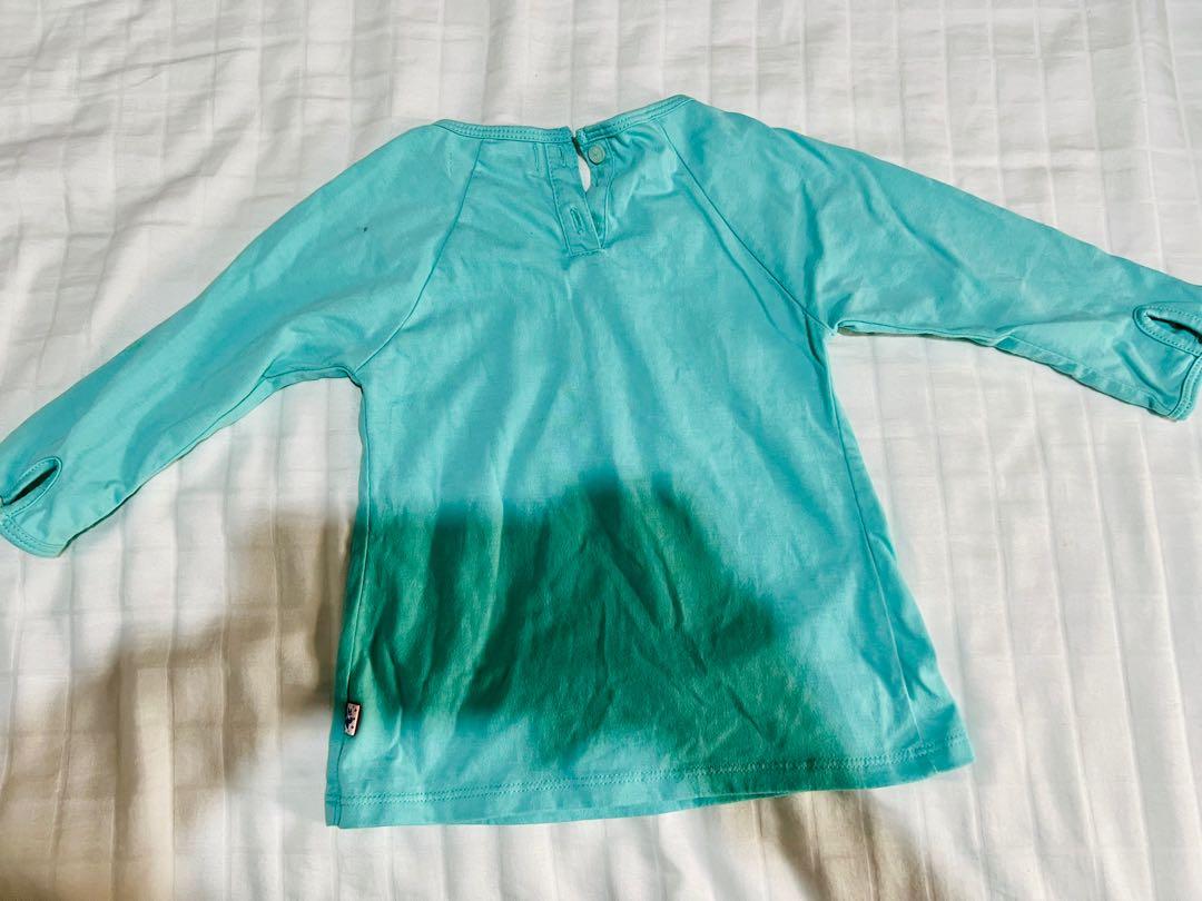 Big & Small Shirt (Category: Babies & Kids Fashion) located in Rizal. Submitted by mc_chic (Listing ID 1163820882, Image 2). Description: Big & Small Shirt Teal blouse Thick sturdy material In great condition .