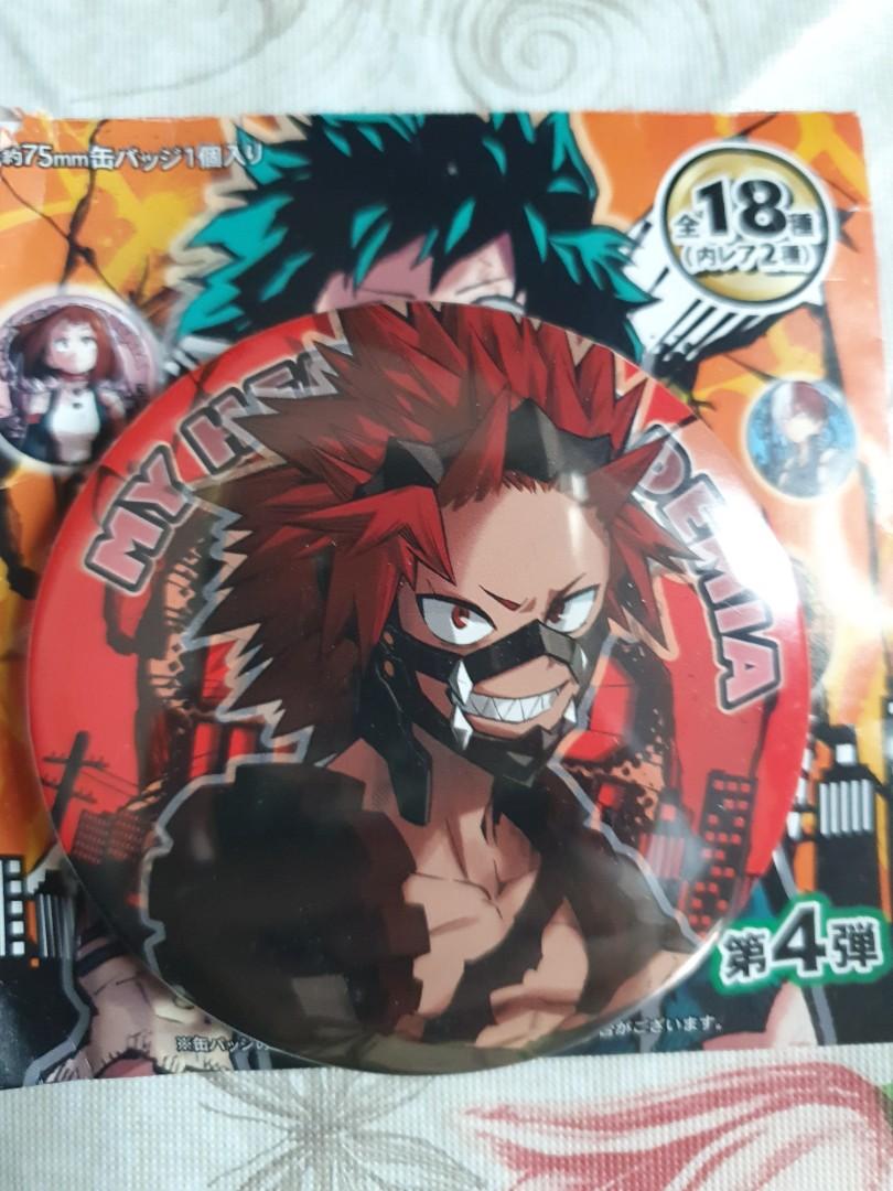 Kirishima Acrylic Badge/JUMP Fair 2022/My Hero Academia/Boku No Hero/MHA /BNHA/Redriot/Kirishima Eijiro