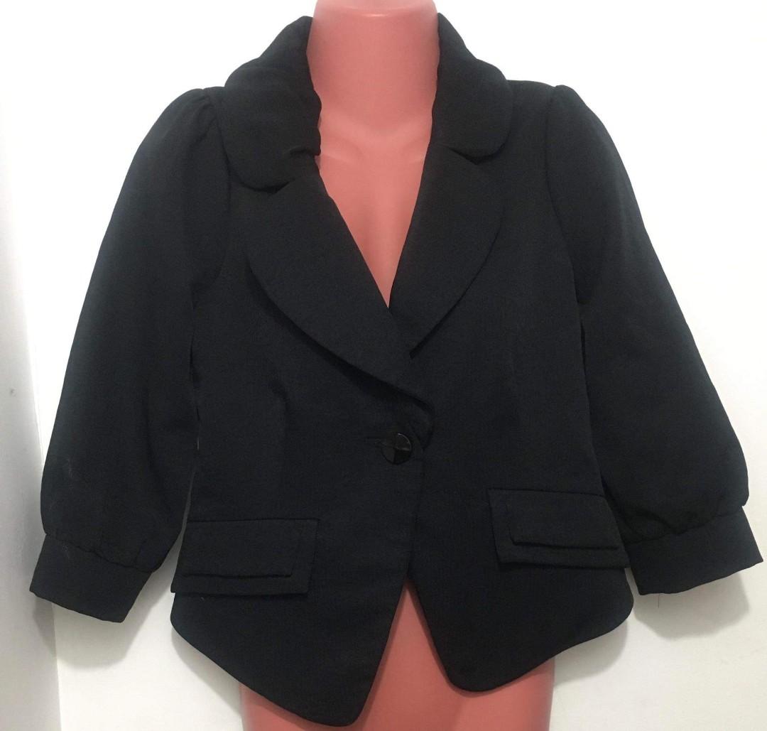 Black formal coat for ladies, Women's 
