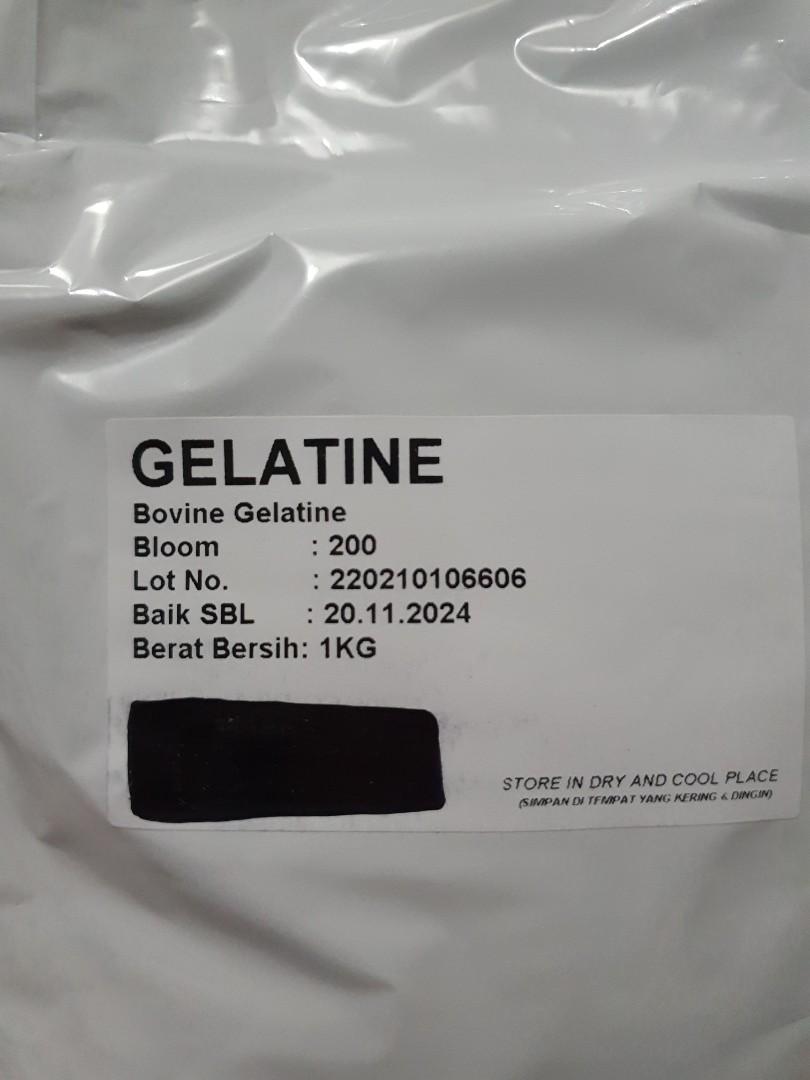 Bovine Gelatine Powder (200 Bloom), Food & Drinks, Other Food & Drinks