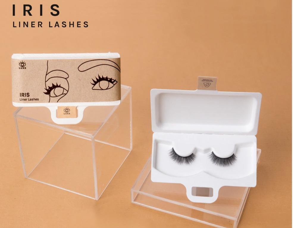 [Brand New] Luxx Lashes in Iris (Category: Makeup) located in Quezon City. Submitted by cleaningmycloset818 (Listing ID 1163813955, Image 1). Description: Light and airy cruelty-free adhesive lashes in an eco-friendly container. Only tried on, never been used. .