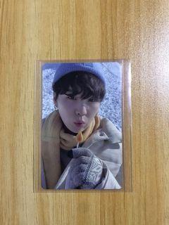 BTS Winter Package 2021 Yoongi/SUGA Photocard