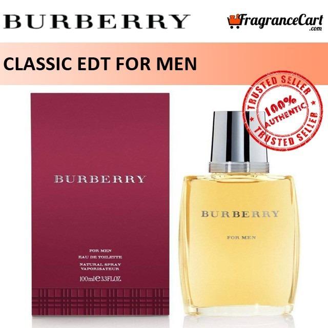 Burberry men's classic eau de shop toilette spray