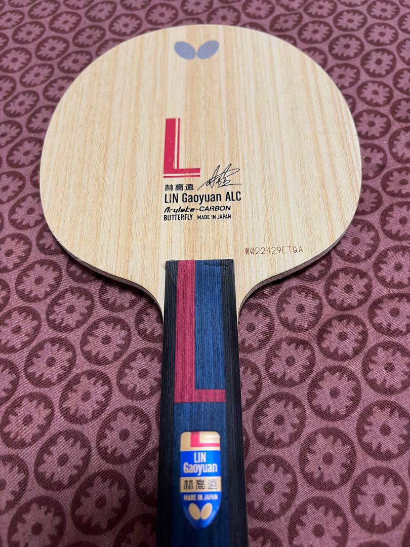 Butterfly Lin Gaoyuan alc table tennis blade, Sports Equipment 