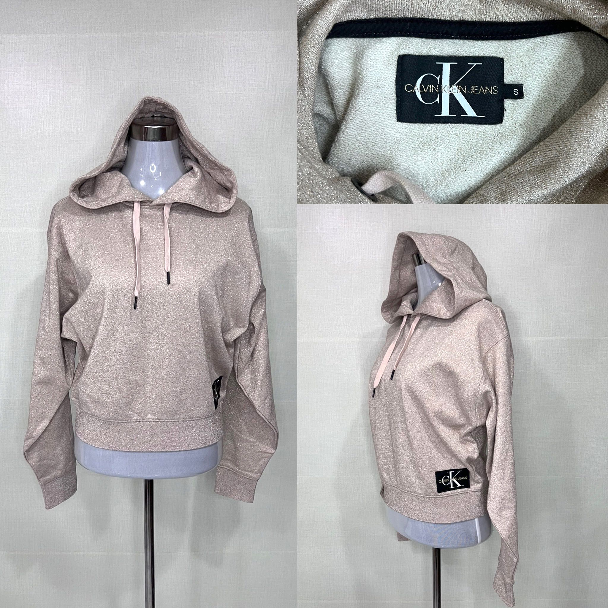 Calvin Klein Rose Gold Hoodie, Women's 