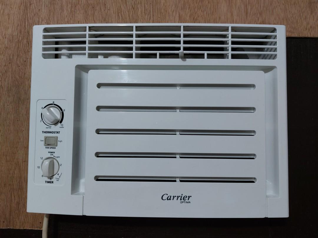 Carrier Optima 0.5HP Non-inverter window type Aircon, TV & Home ...