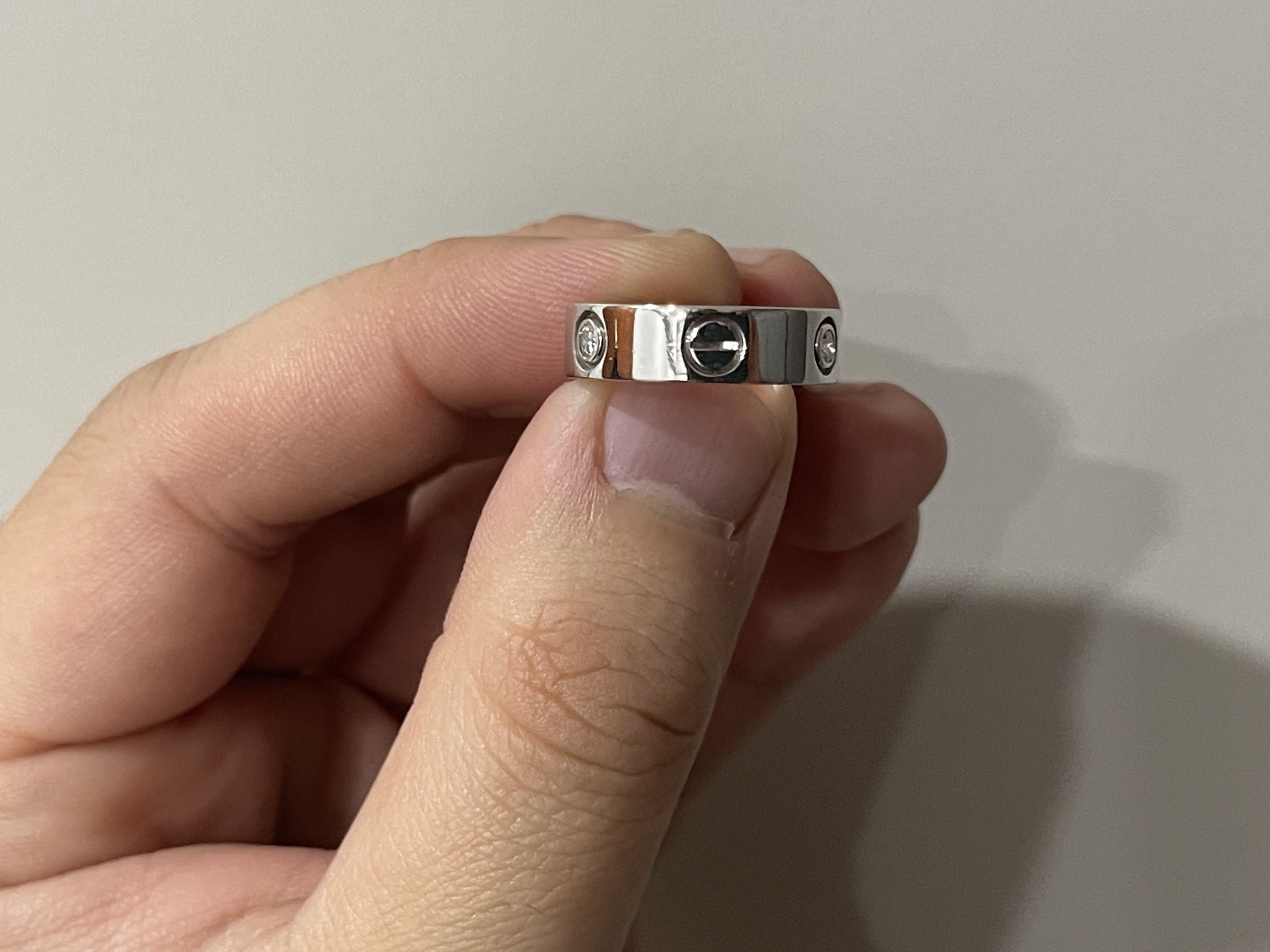 Cartier shop thumb ring