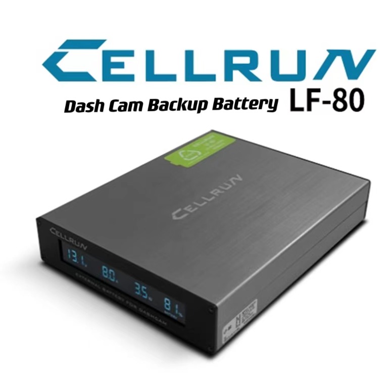 Cellrun LF80 DASH CAM External Battery, Car Accessories, Accessories