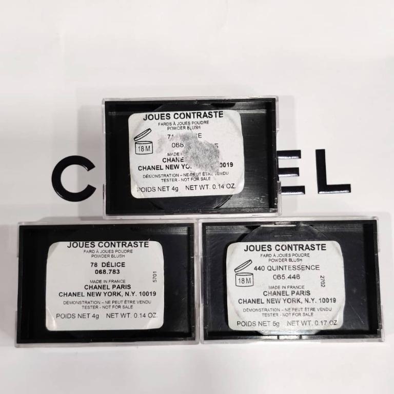 Chanel joues contraste powder blush 4g (71) (78) (440), Beauty & Personal  Care, Face, Makeup on Carousell