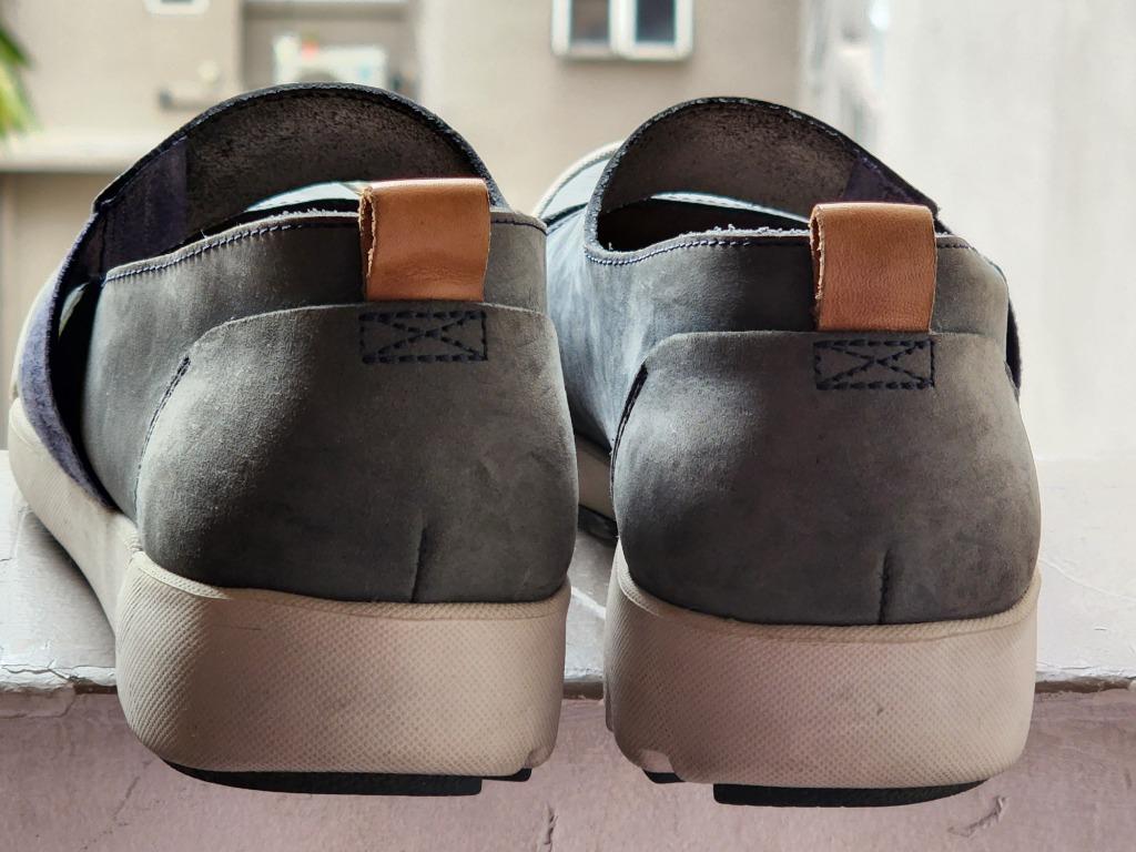 Clarks Trigenic Ava Navy Blue Women s Fashion Footwear Flats on