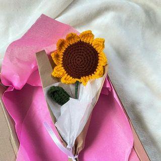 Crochet Flowers (Sunflowers) by Janna Yarn