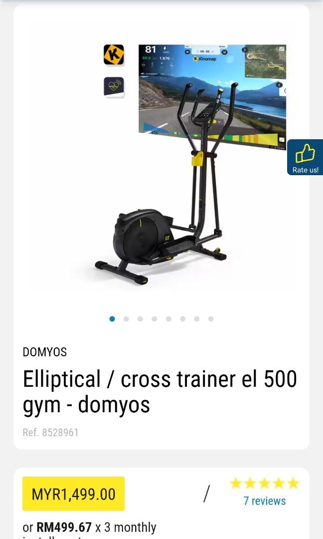 Elliptique el on sale 500 domyos
