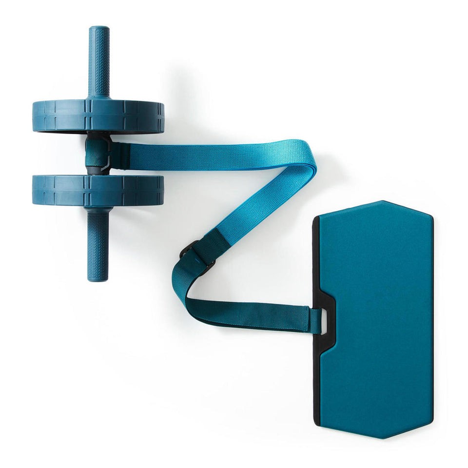 Decathlon Corength Ab Wheel & Mat, Sports Equipment, Other Sports