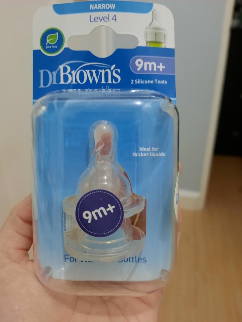 Dr. Browns silicon teats (Category: Breastfeeding & Bottle Feeding) located in Paranaque City. Submitted by pumpkinpixie (Listing ID 1163870999, Image 1). Description: for sale DR. BROWN'S SILICON TEATS FOR 9M ( NARROW) level 4 RFS : EXTRA.