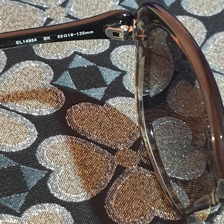 ELLE Sunglasses for Women (Category: Vision Care) located in Baguio. Submitted by formorecravings (Listing ID 1163810061, Image 3). Description: New without tags. Comes with its original protective case, care card, and lens cloth. Frame Color: Black Lens Color: Blue Eyewear Size: M Item description based on barcode is black frame color but actual has a bit of brown shade. Lens color is a shade of light blue/black. Kindly manage expectations. Plea