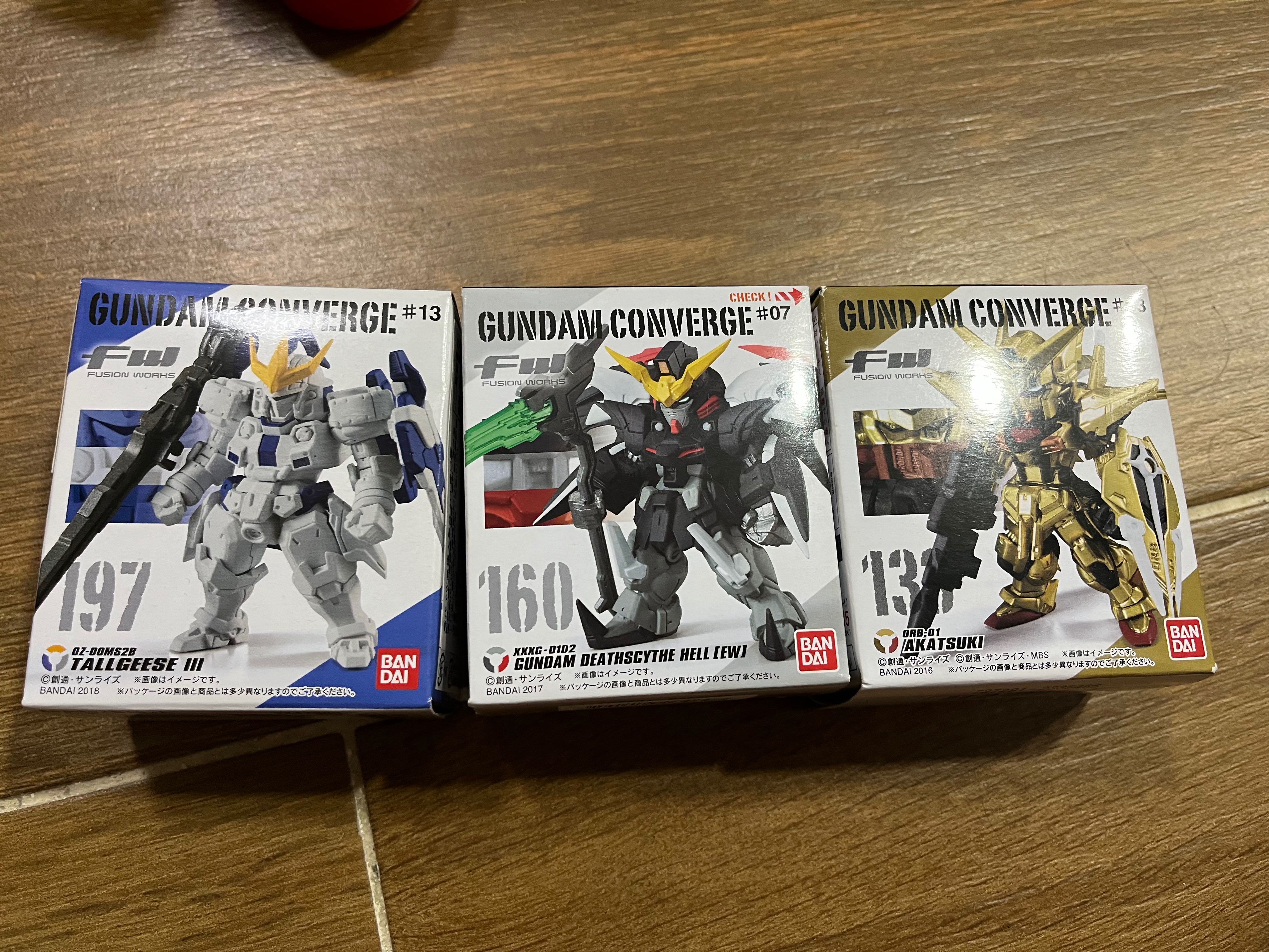 Fw Gundam Converge 多魯基斯死神金曉 興趣及遊戲 玩具 遊戲類 Carousell
