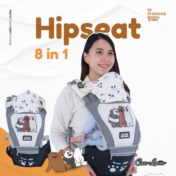 Gendongan bayi Hipseat Cocolatte 8 in 1