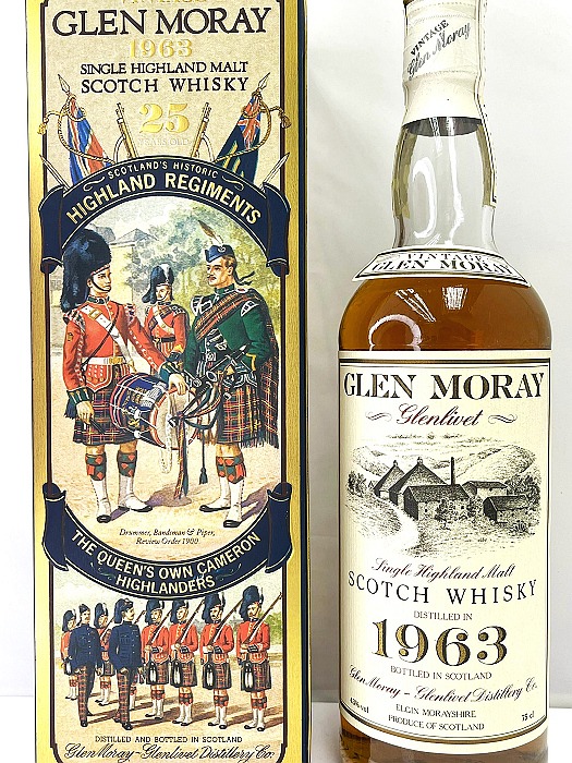 Glen Moray 1963 25 years Scotch Whisky 700ml 格蘭莫雷1963威士忌
