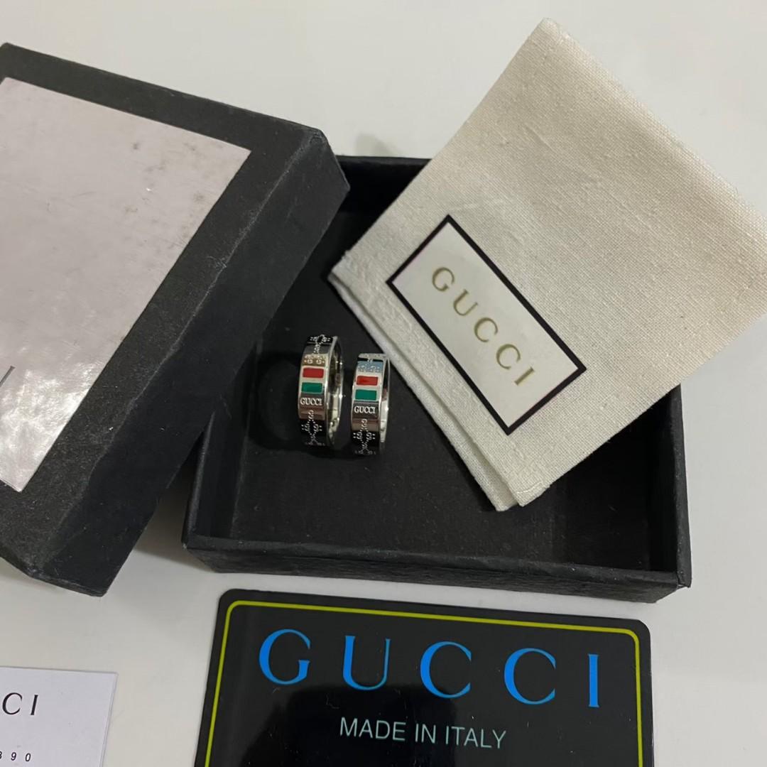 GUCCI RING COUPLE Barang Mewah Aksesoris di Carousell