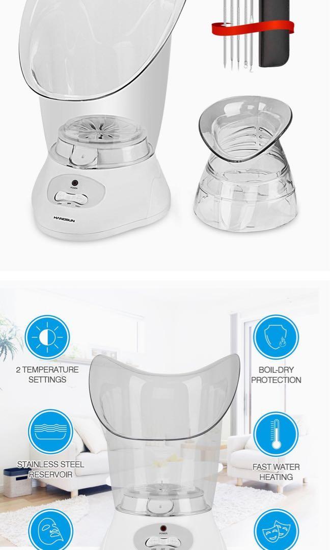Hangsun Facial Sauna with Inhaler FS80, Beauty & Personal Care, Face