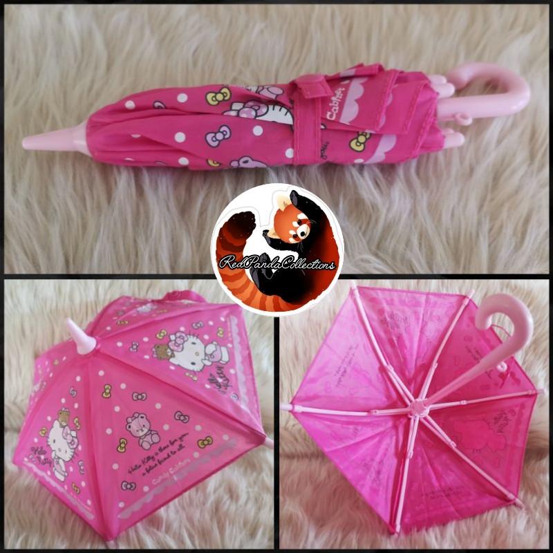 Hello Kitty Umbrella Doll (Category: Umbrellas) located in Davao. Submitted by redpandacollections (Listing ID 1163697984, Image 1). Description: Hello Kitty Umbrella Doll Authentic Sanrio Store product. In good condition and quality Please Note umbrella for decor or dolls not intended for outdoor use or For display purposes and dolls accessories Description Parasol Hello Kitty. The polka dot kitty and illustrated taini-tyamu toy but, please the 
