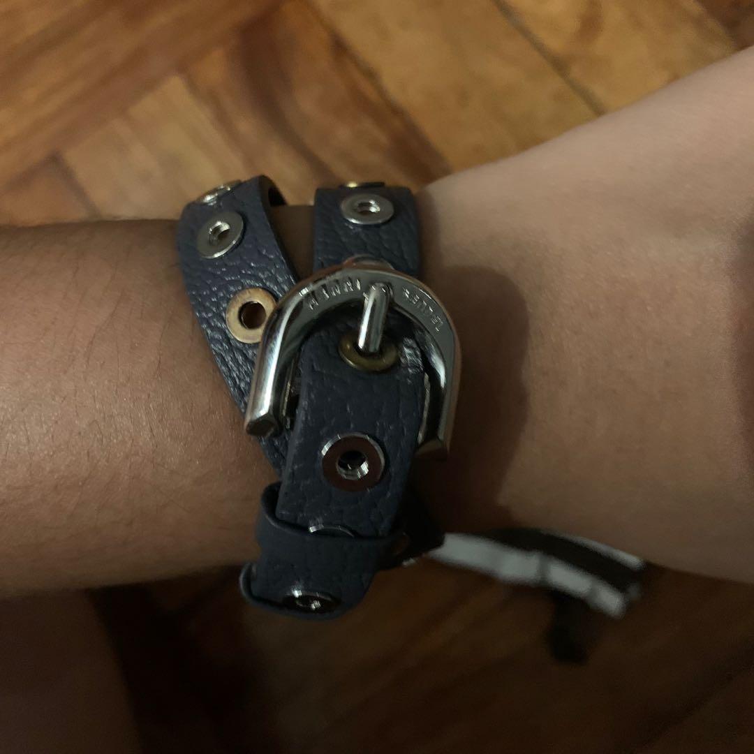 Henri bendel leather sales bracelet
