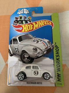 Hotwheels VW beetles (Herbie)