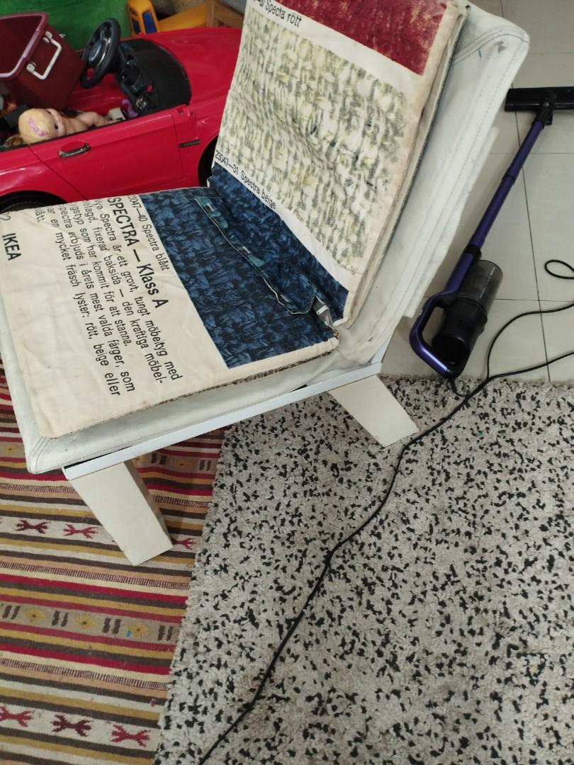 IKEA chair defect, Furniture & Home Living, Furniture, Chairs on Carousell