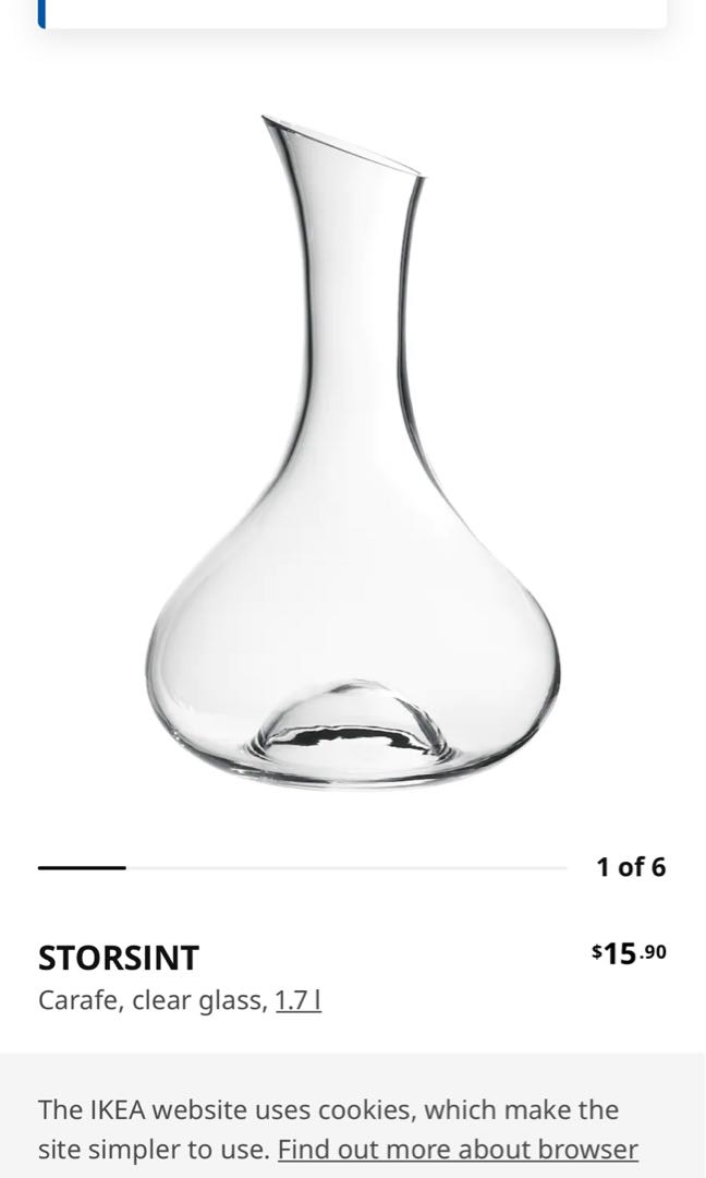https://media.karousell.com/media/photos/products/2022/5/31/ikea_clear_glass_carafe_decant_1653957958_a037f45d.jpg