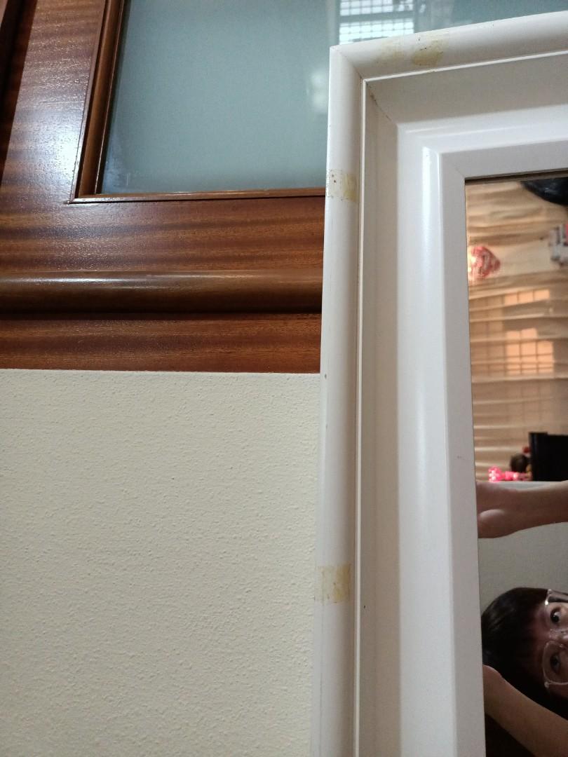 IKEA MIRROR HEMNES! VINTAGE BIG WHITE MIRROR! CONDITION AS PER PICS