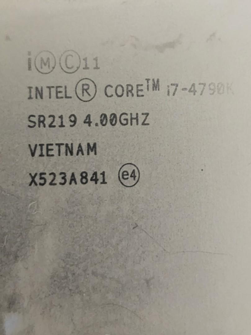 I7 4790k clearance motherboard combo