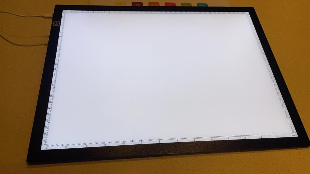 J002) A3 Diamond Painting Light Pad Tracing Light Board Drawing Light Box Weeding Vinyl Diamond