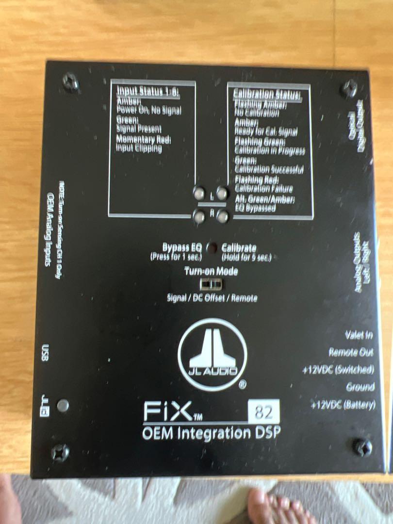 JL Audio Fix 82 DSP and DRC100 , Car Accessories, Electronics & Lights