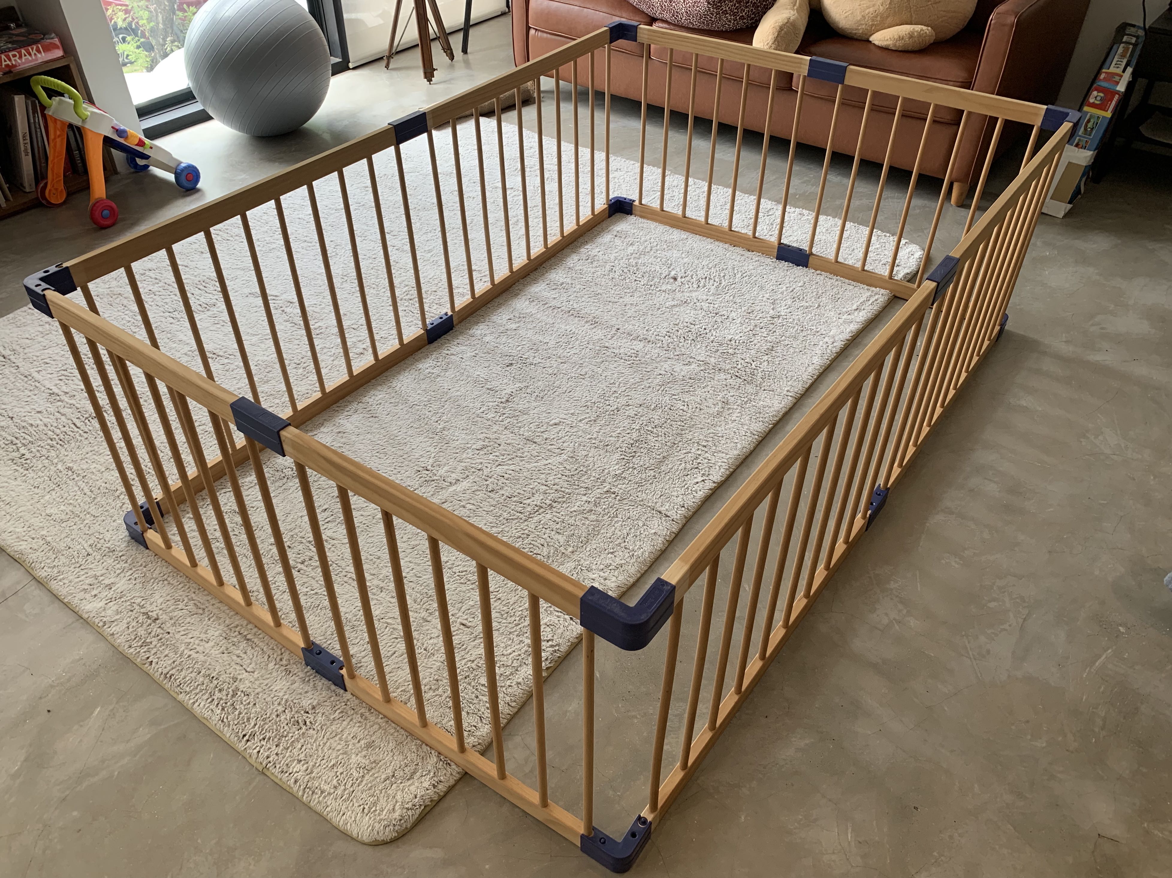 Wooden fence sale for baby