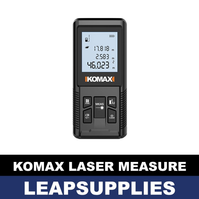 Komax Laser Measure Device | Digital Measuring Tape | Laser Ruler ...