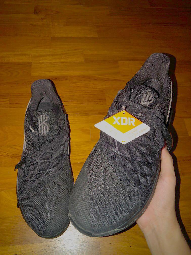 All black kyrie low hotsell