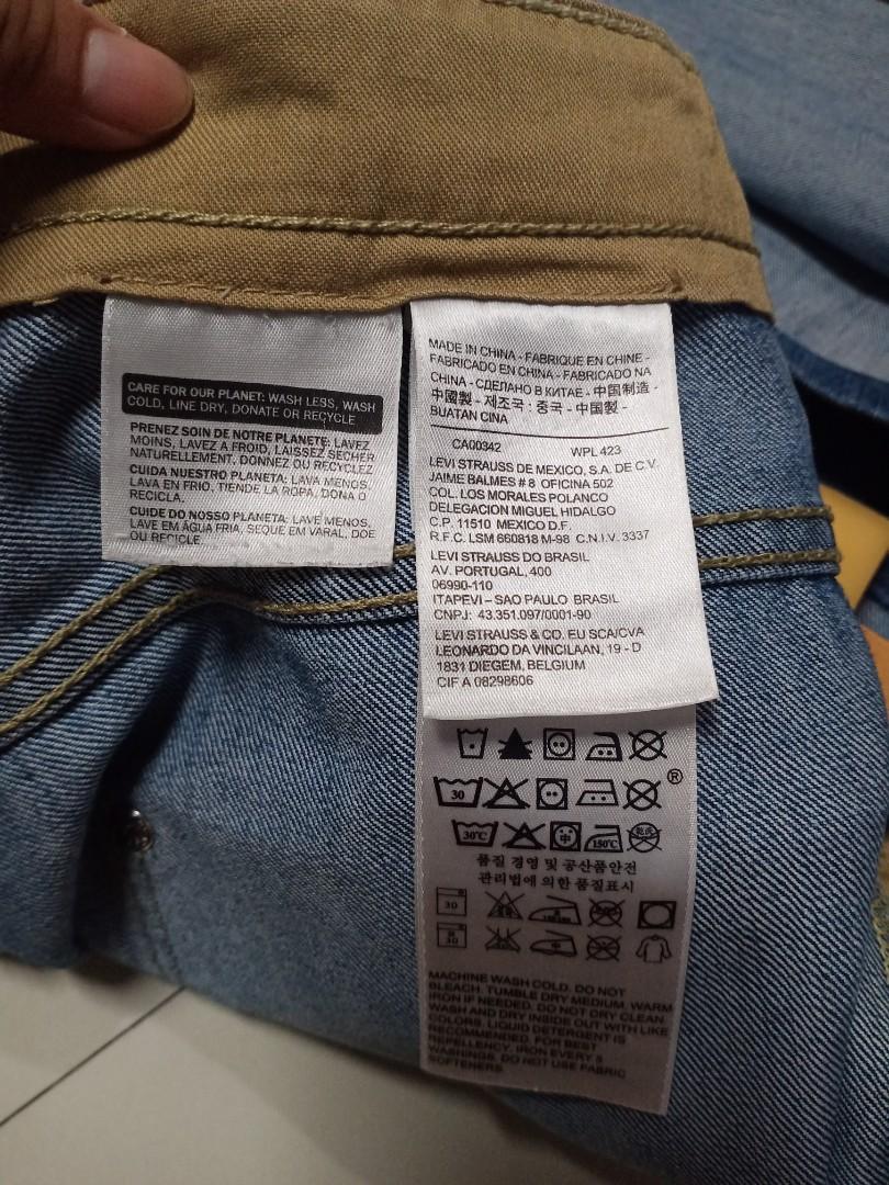 Levi's 513 Stretch Altered Length, Men 