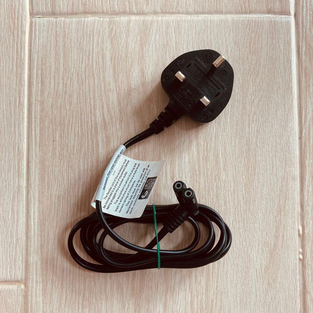 LG TV power cable 電線, 家庭電器, 電視 & 其他娛樂, 電視組件及配件 Carousell