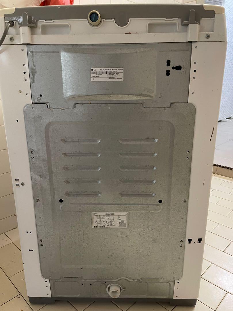 LG washing machine turbo drum 7kg, TV & Home Appliances, Washing