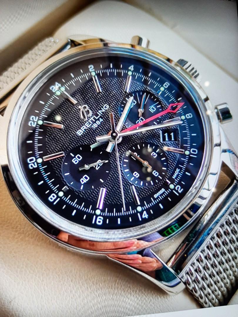 Breitling discount transocean gmt