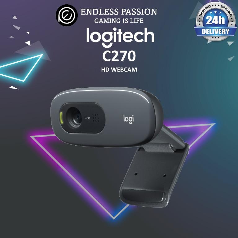 Logitech HD Webcam C270 - webcam - 960-000694 - Webcams 