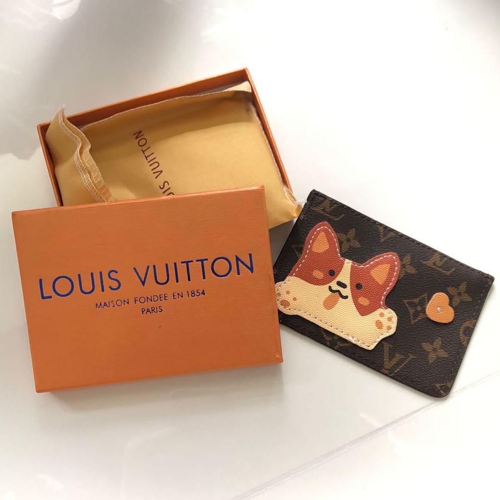 Louis Vuitton Corgi Wallet / Card Holder, Women's Fashion, Bags