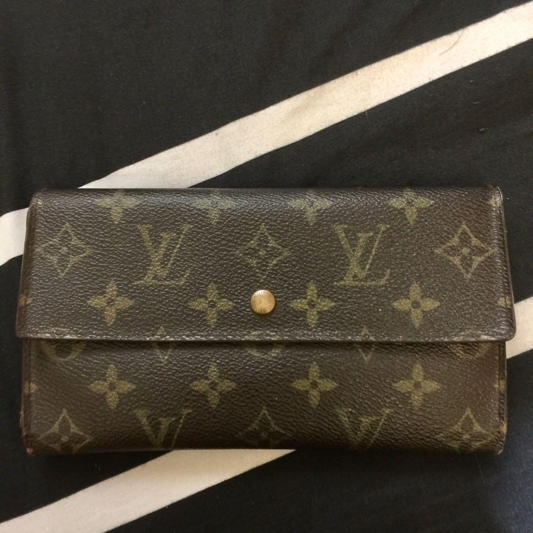 Louis Vuitton Double V Wallet, Luxury, Bags & Wallets on Carousell