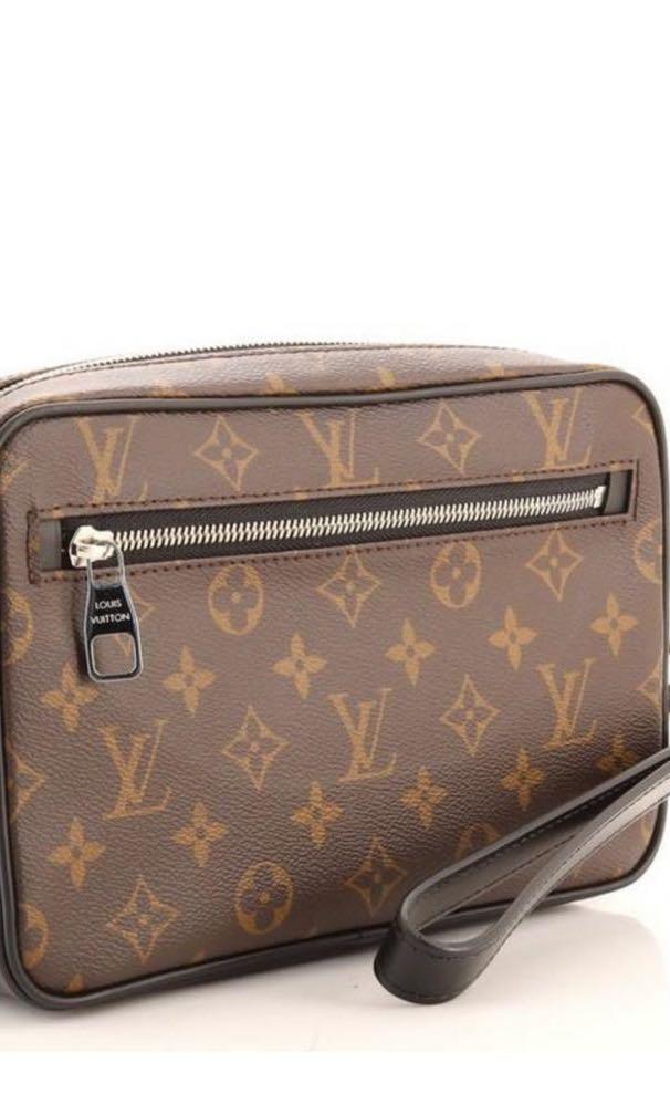 Louis Vuitton Monogram Macassar Kasai Clutch Bag