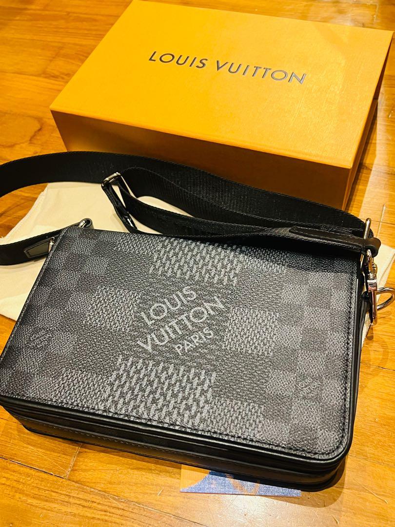 LV STUDIO MESSENGER, Men's Fashion, Bags, Sling Bags on Carousell