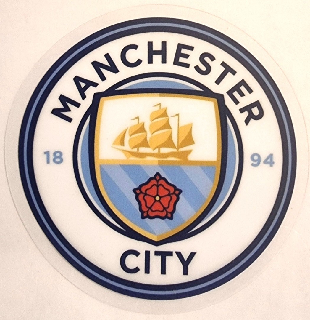 Manchester City Football Club Car Decal, Hobbies & Toys, Stationery ...